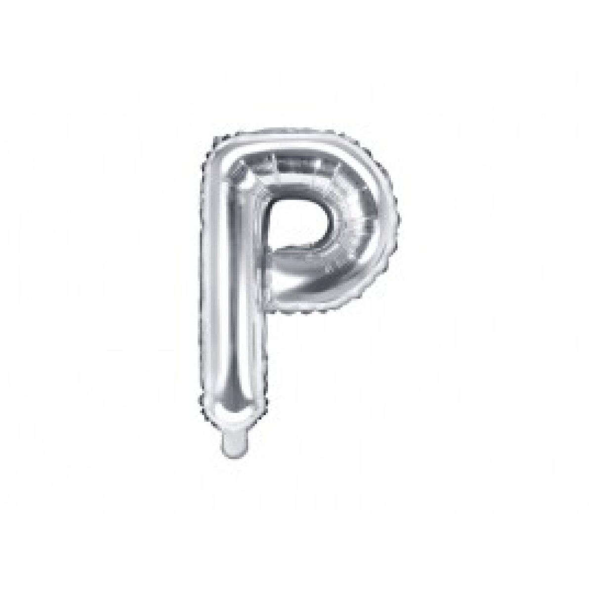 Letra Inflable Plateada - P 