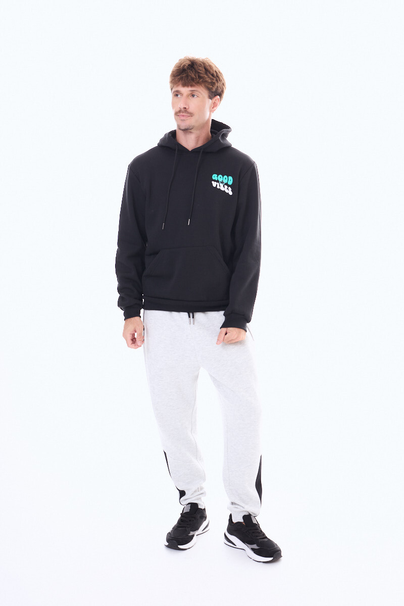 Buzo felpa Chillan Negro