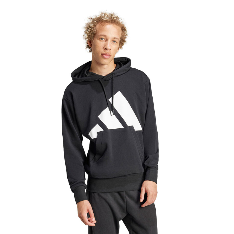 Canguro de Hombre Adidas M Bl Ft Hd Negro - Blanco