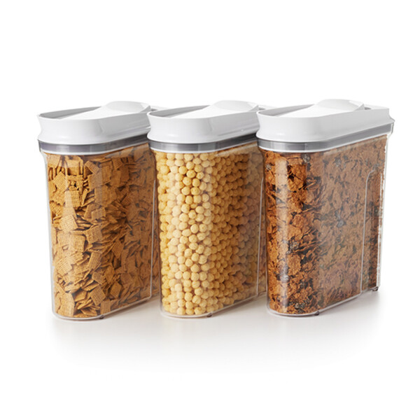 OXO GG JUEGO DE 3 DISPENSADORES DE CEREALES POP N/A