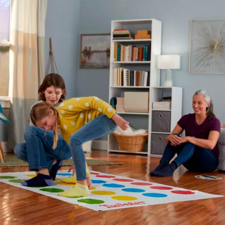 Juego Twister Hasbro Ruleta Con Base + Flecha Clásico Juego Twister Hasbro Ruleta Con Base + Flecha Clásico