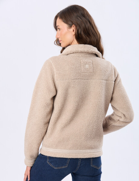 CAMPERA DE SHERPA Beige