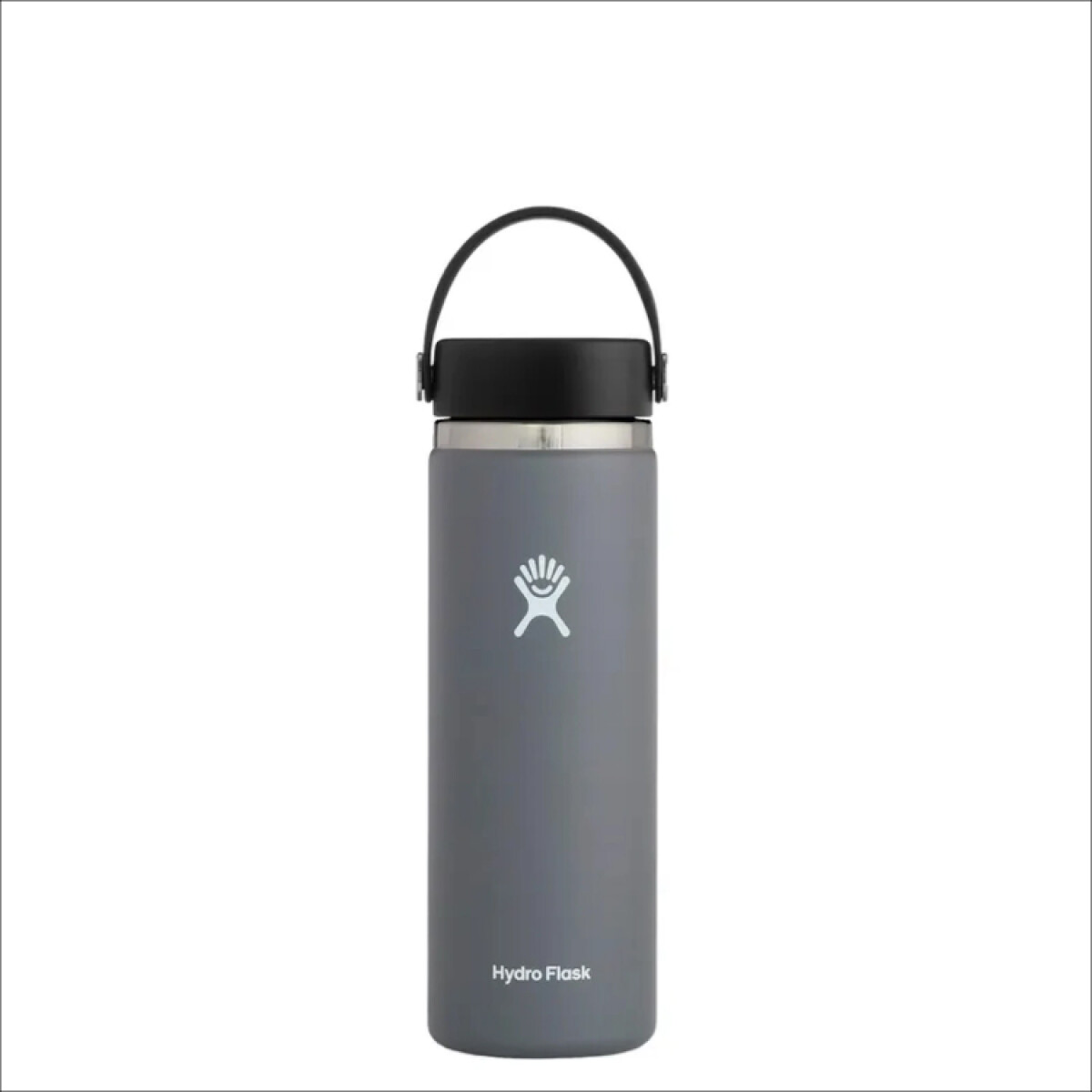 Botella Hydro Flask 20 OZ WIDE MOUTH 2.0 FLEX CAP - Gris 