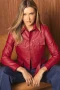 Chaqueta Ava Bordeaux