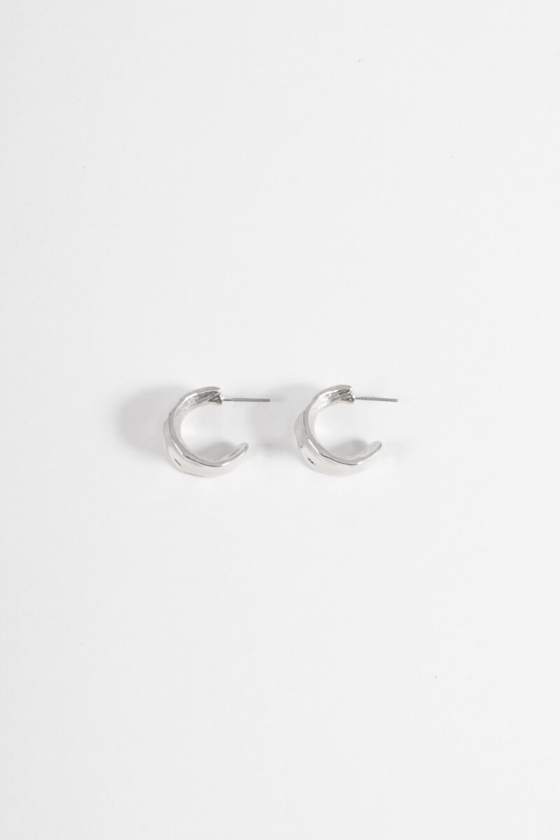 Aros texture plateado
