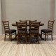 JUEGO DE COMEDOR OVAL SANDY 6 SILLAS JUEGO DE COMEDOR OVAL SANDY 6 SILLAS