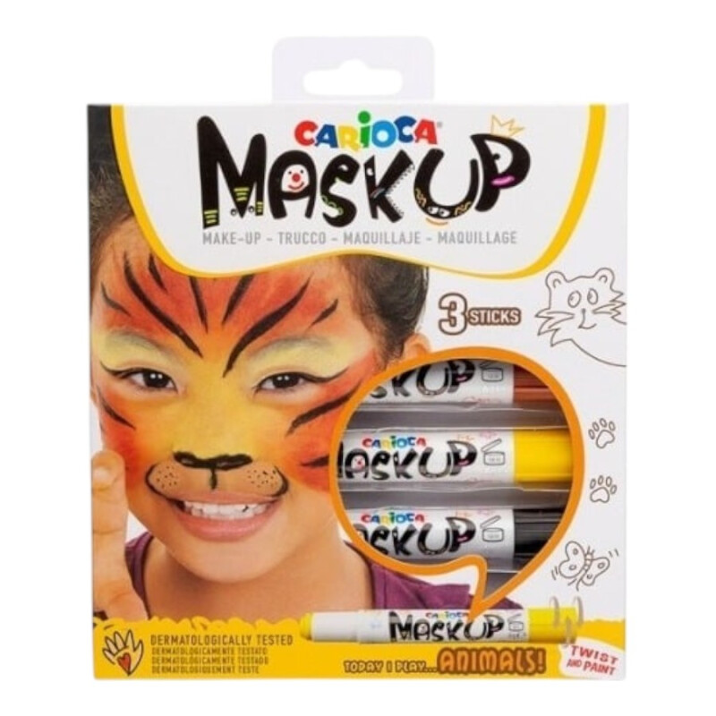 Maquillaje en Barra Carioca Mask Up x3 Maquillaje en Barra Carioca Mask Up x3