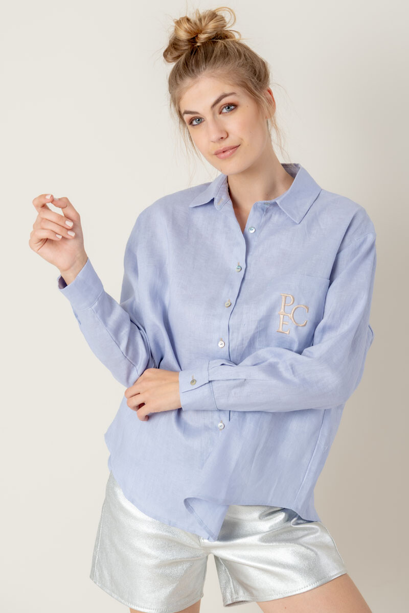 Camisa costa - Celeste 