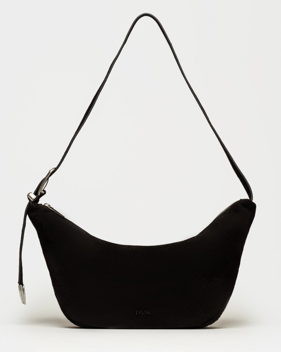 Bolso Bamboo en cuero gamuza - Negro 