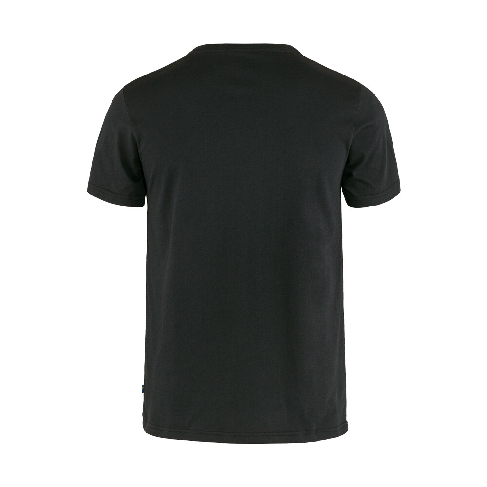 Fjallraven Logo T-shirt M - Hombre Black