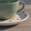 Taza de te con plato Samambaia 200 ml OXFORD Taza de te con plato Samambaia 200 ml OXFORD