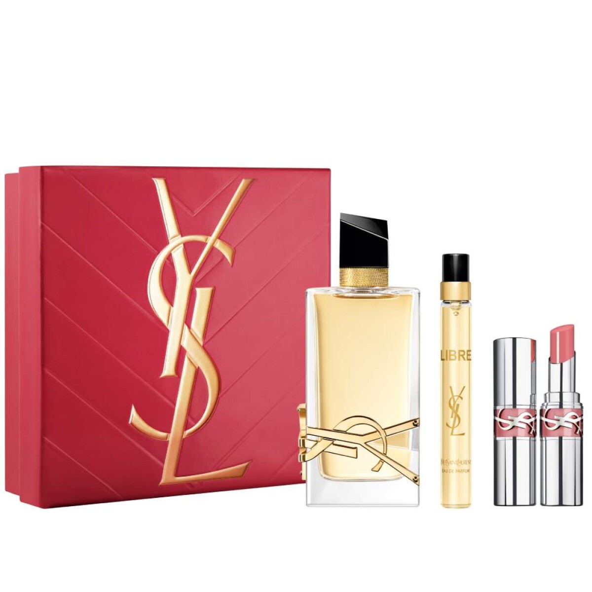 Cofre YSL Libre EDP 90ml+Travel Size 10ml + Labial Loveshine N°44 