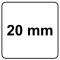 Tee PVC 20 mm