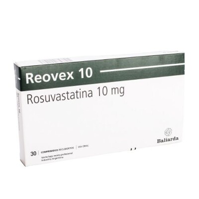 Reovex 10 Mg. 30 Comp. Reovex 10 Mg. 30 Comp.