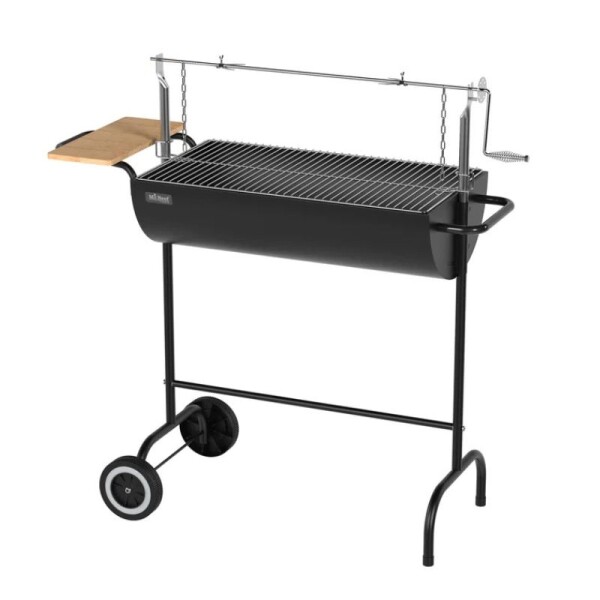 PARRILLA A CARBON CON ROLDANA Y RUEDAS PARRILLA A CARBON CON ROLDANA Y RUEDAS