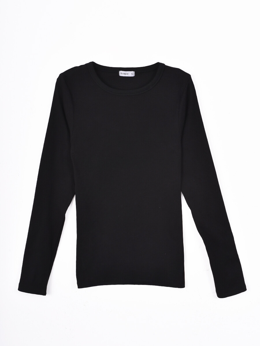 REMERA JAZMIN - NEGRO 
