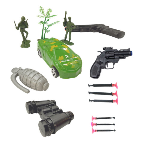 Outlet Set Militar con accesorios Outlet Set Militar Con Accesorios