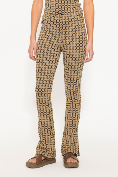 PANTALON GEO Dorado