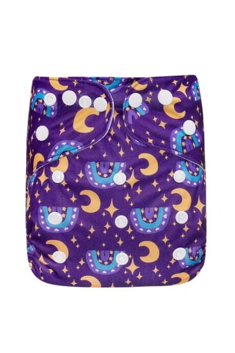 Pañal ecológico waterproof con inserto incluído Luna