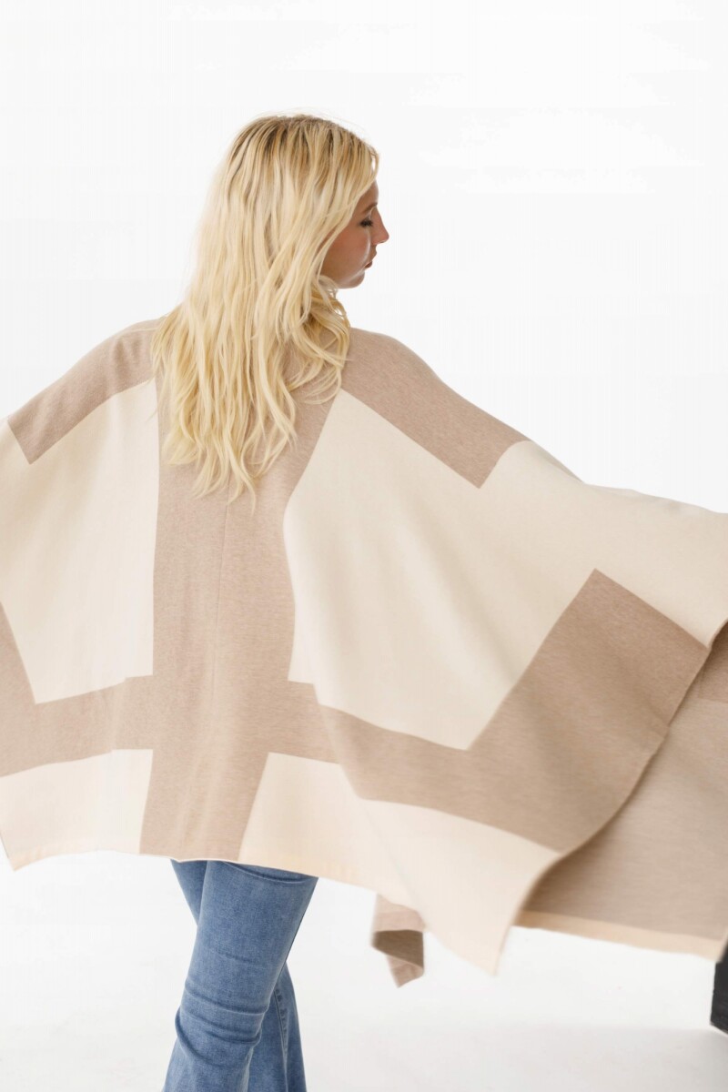 Ruana North Crudo/Beige