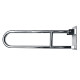 Agarradera Barra Rebatible Discap Acero Inox Cromo Brillo