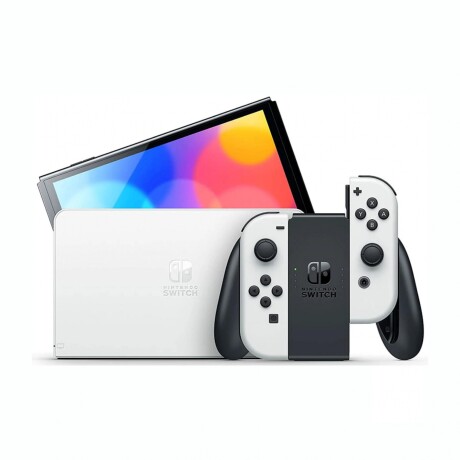CONSOLA NINTENDO SWITCH OLED STANDARD 64GB Nintendo Switch OLED 64GB Standard color blanco y negro