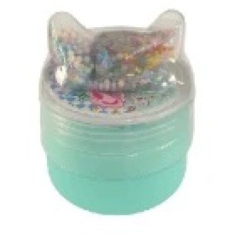 SLIME Fluffy con Mix-ins Mint Leaves