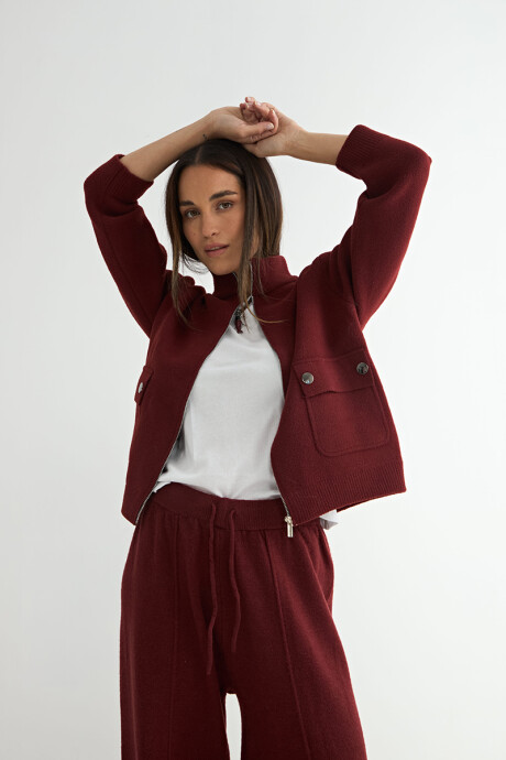 ABRIGO GENTIANA C/CIERRE BORDO