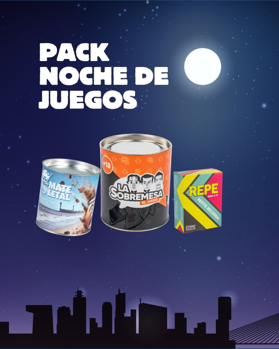 Pack noche de juegos 