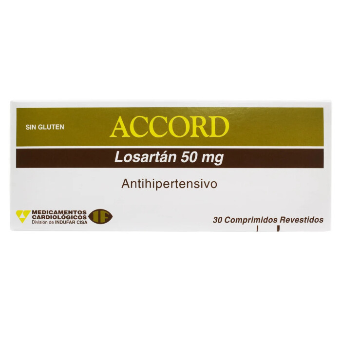 ACCORD 50 MG. CJ X 30 COMP. única