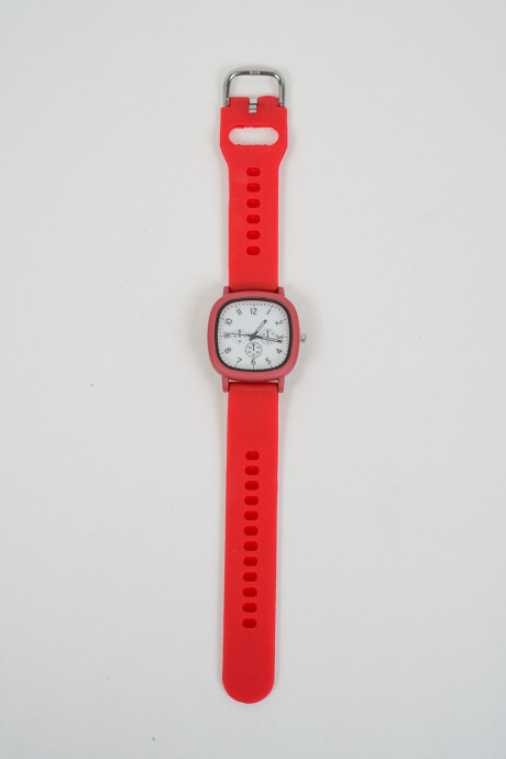 Reloj Carolina Rojo