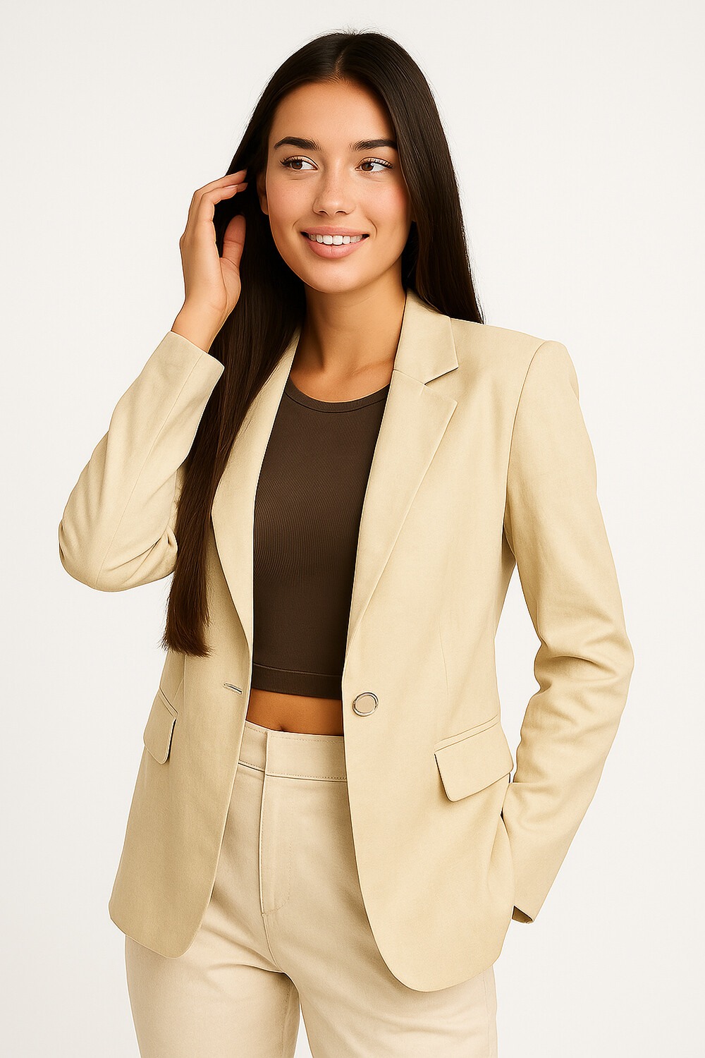 Blazer Lessal Crudo / Natural