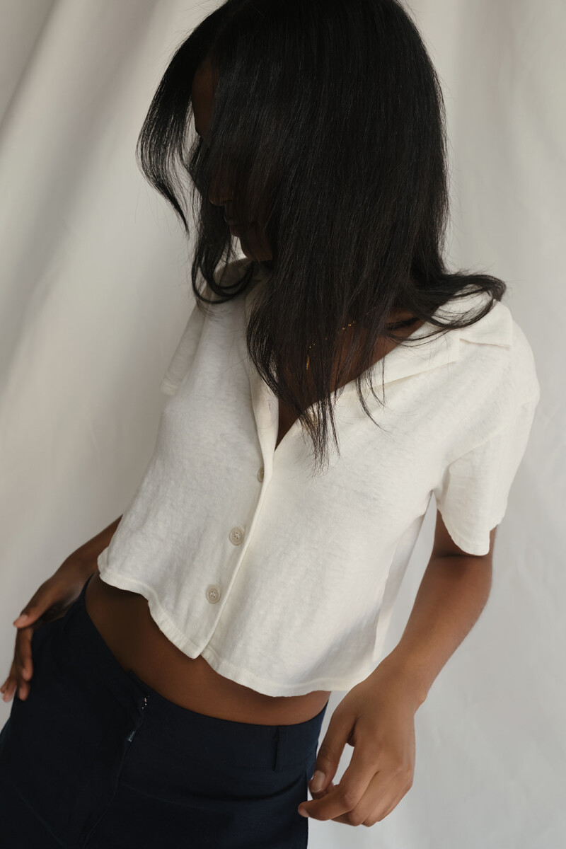 Bowling Top (Summer) Blanco