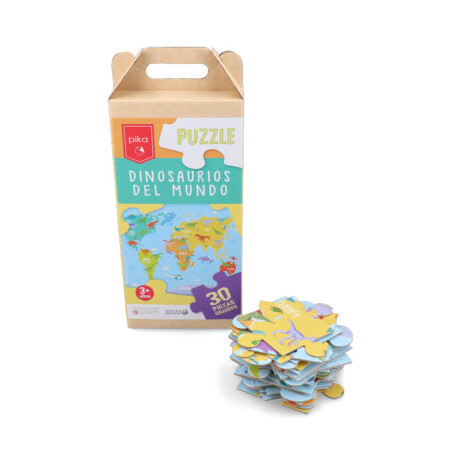 Puzzle Dinosaurios del mundo Sc