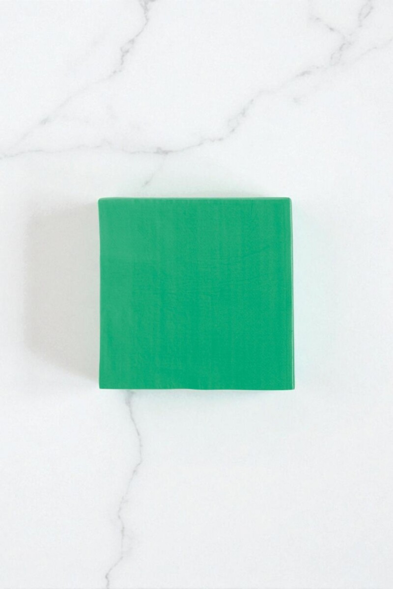 Servilleta 16x16 cm. paquete x 20 - VERDE AGUA 