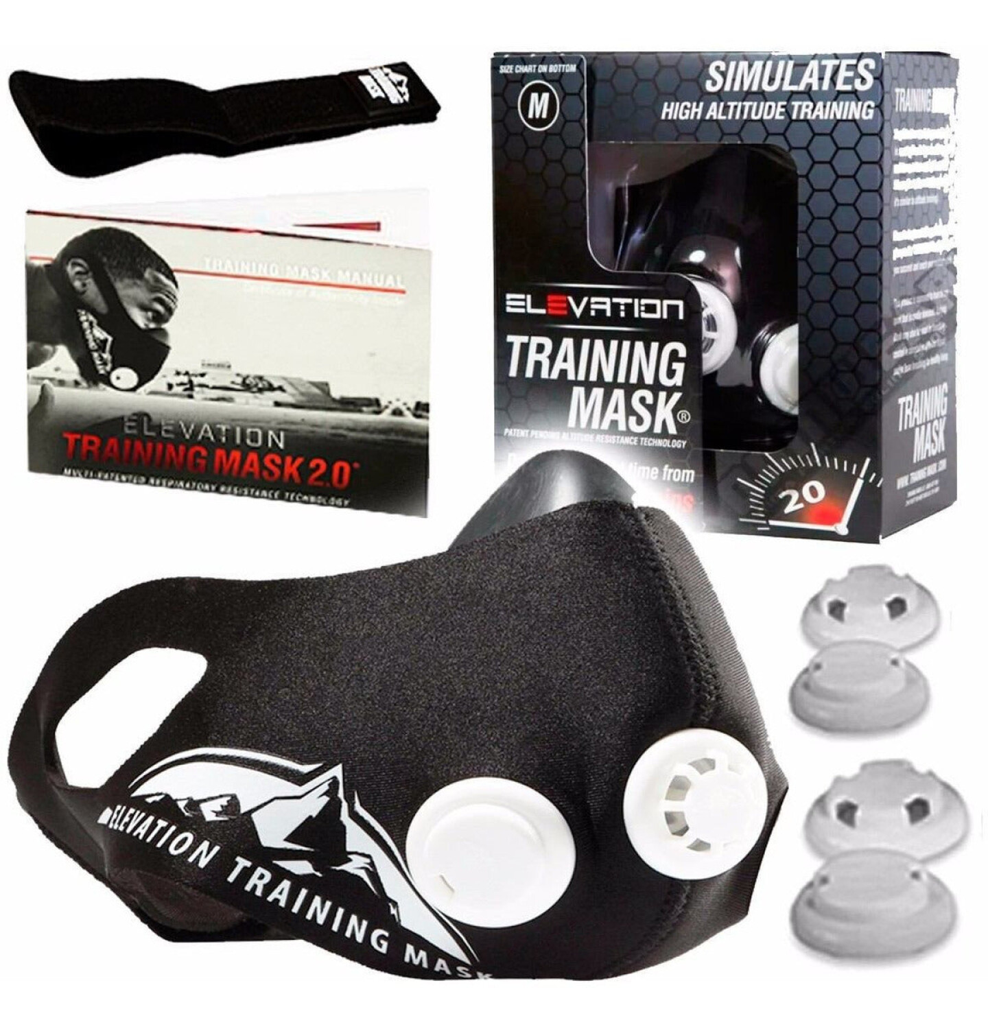 Training Mask - Workout Training Mask 2.0, Cardio Training Mask