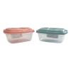 Tupper Rectangular Pequeño De Plástico - Ra935 - Rainha Tupper Rectangular Pequeño De Plástico - Ra935 - Rainha