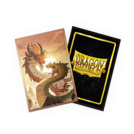 Dragon Shield: 60 Japanese Sleeves Dual Art - Matte Wood Snake Dragon Shield: 60 Japanese Sleeves Dual Art - Matte Wood Snake