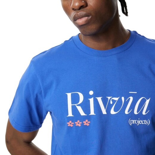 Remera Rivvia Floral Reason - Azul Remera Rivvia Floral Reason - Azul