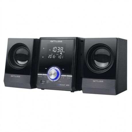 Minicomponente MUSE M38BT Con Reproductor De CD Y Bluetooth Minicomponente MUSE M38BT Con Reproductor De CD Y Bluetooth