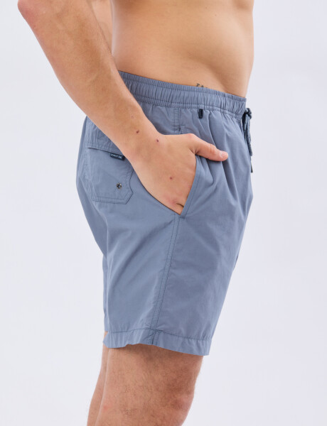SHORT DE BAÑO LISO Piedra