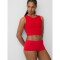 SEAMLESS LONGLINE TANK PURE RED V2