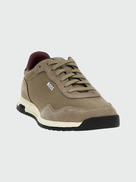 BOSS Zapatillas Zayn Lowp Sdtx Gris