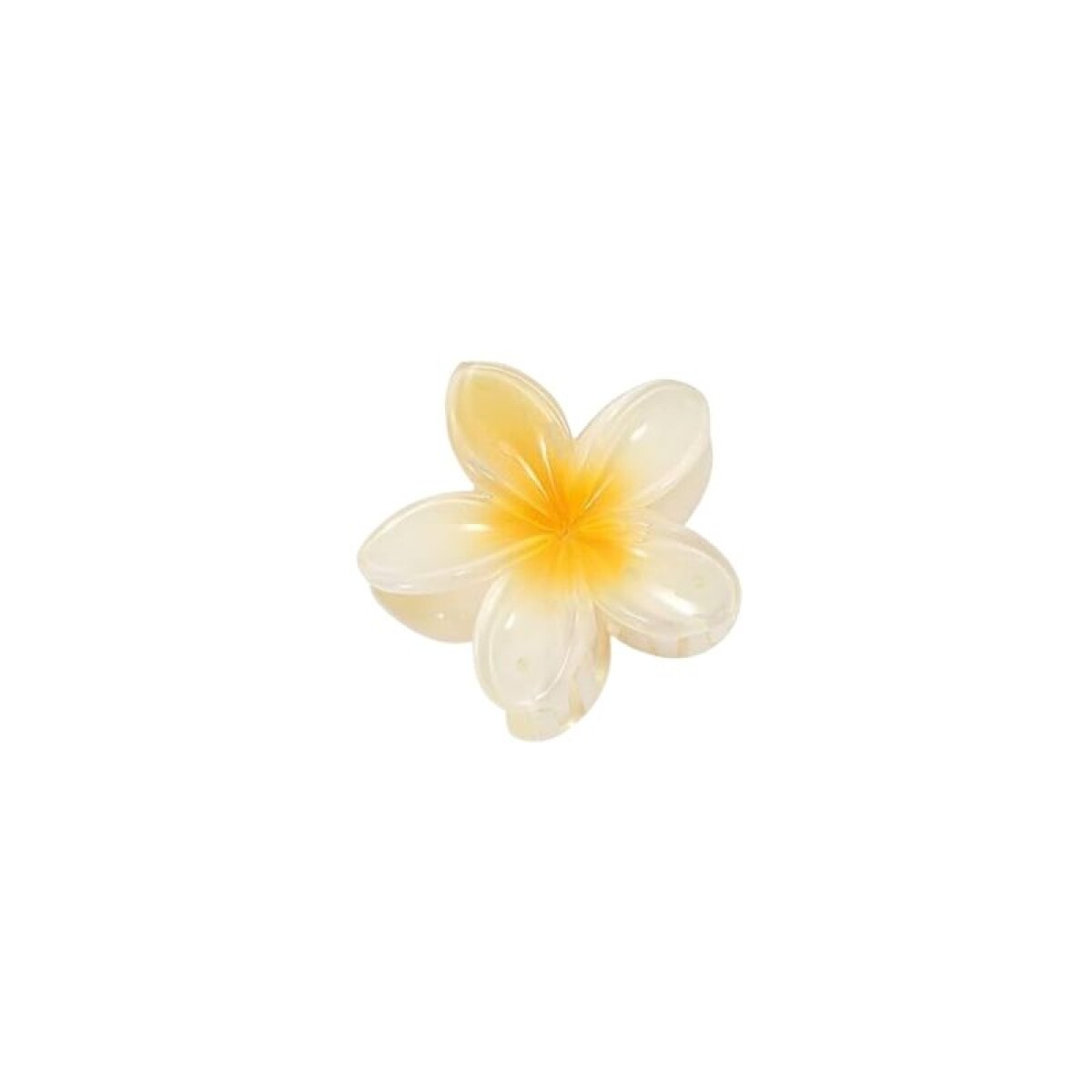 Ushas - Pinza Para El Cabello Mini - Flor - Amarillo 