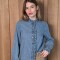 Camisa Franca Denim Azul