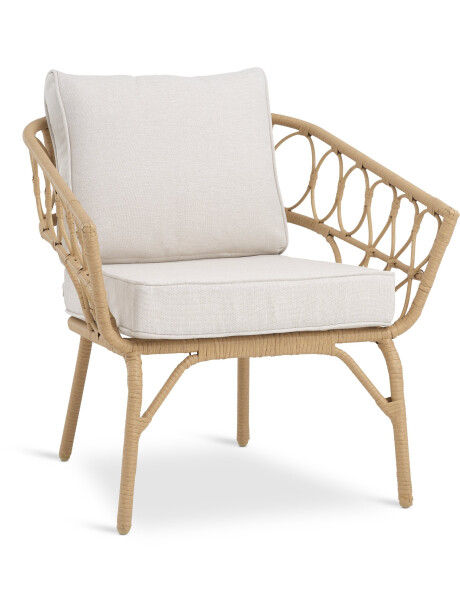 Sillón de exterior JENNUM natural Sillón de exterior JENNUM natural