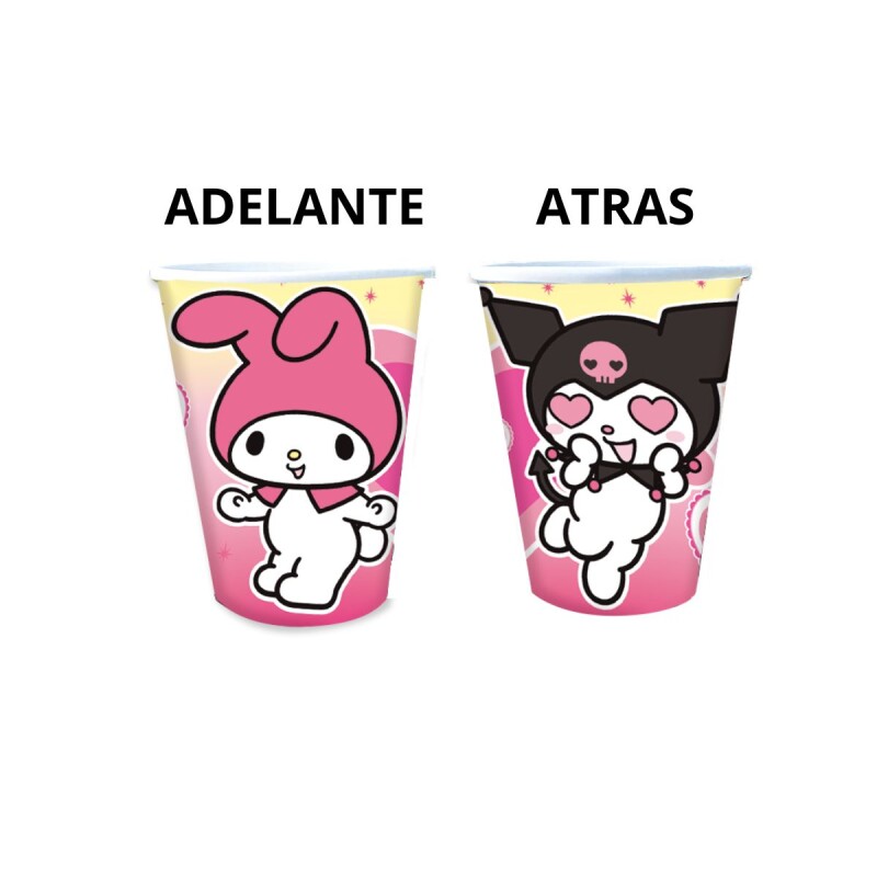 Vaso KUROMI Carton X8 Vaso KUROMI Carton X8