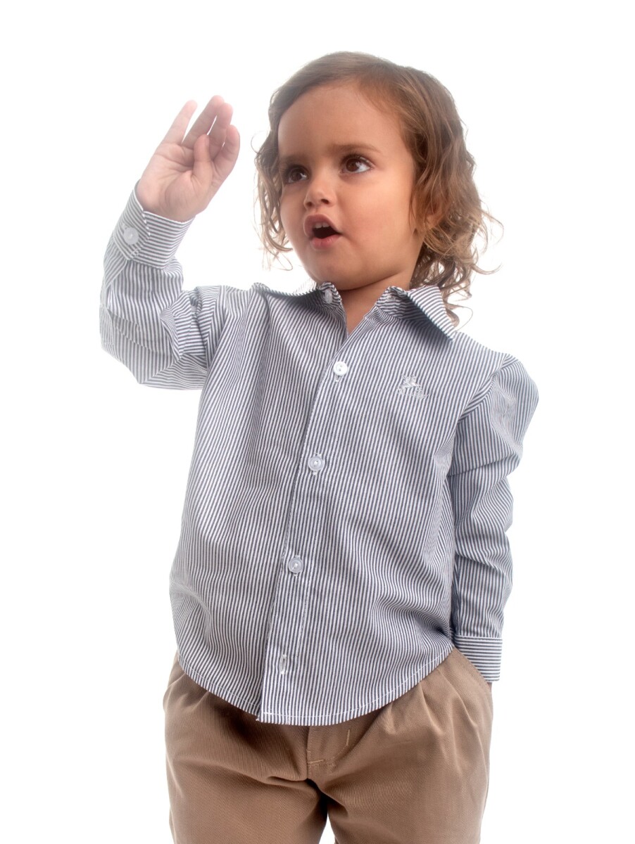 Camisa de Niño/a - raya negra 