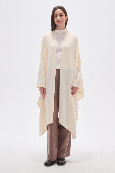 Poncho Tiriviki Crudo / Natural