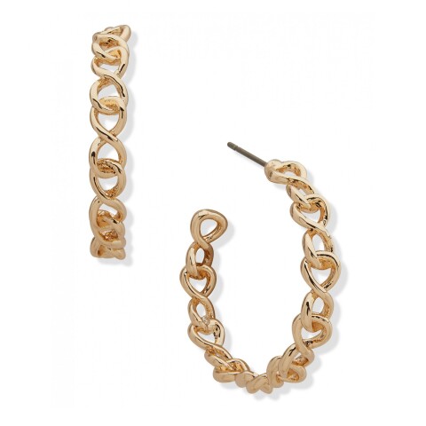 Aro Pe 32Mm Chain Hoop Gold
